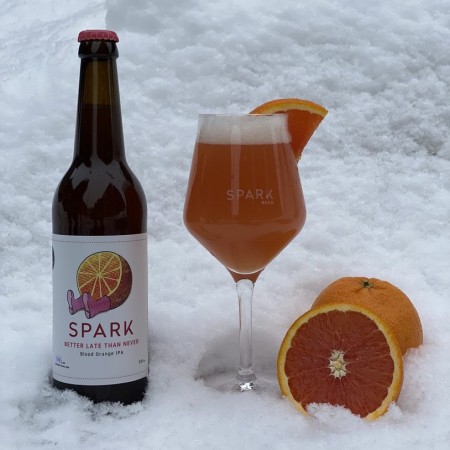 Spark Beer Releases Better Late Than Never Blood Orange IPA