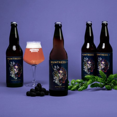 Amsterdam Brewery Releases Huntress Blackberry Gose for International Women’s Day