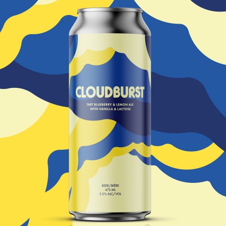 Cabin Brewing Releases Cloudburst Tart Blueberry & Lemon Ale