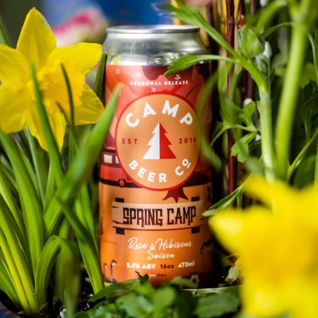 Camp Beer Co. Releases Spring Camp Rose & Hibiscus Saison