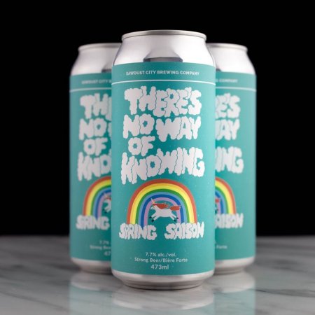 Sawdust City Brewing Releases 2021 Edition of There’s No Way of Knowing Spring Saison