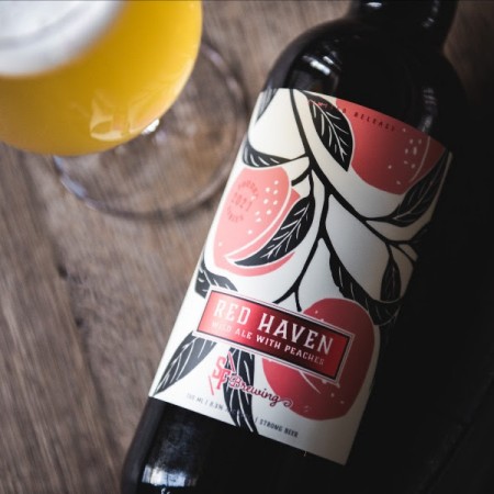 Strange Fellows Brewing Releases Red Haven Wild Ale with Peaches