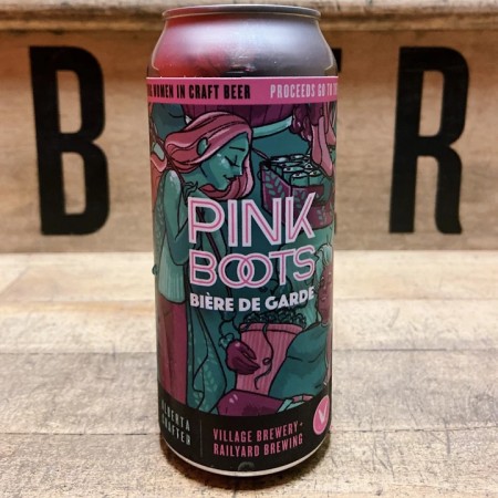 Village Brewery and Railyard Brewing Release Pink Boots Bière de Garde