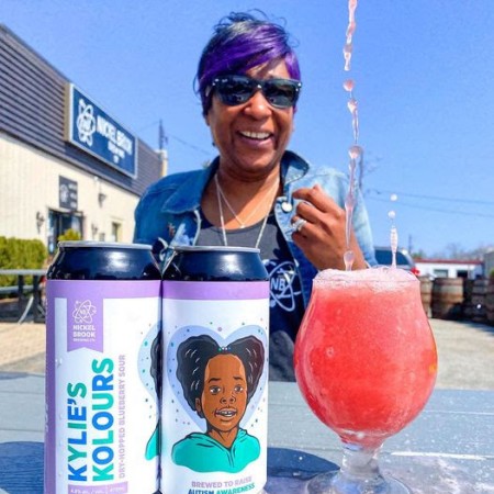 Nickel Brook Brewing Releases Kylie’s Kolours Blueberry Sour for Autism Ontario