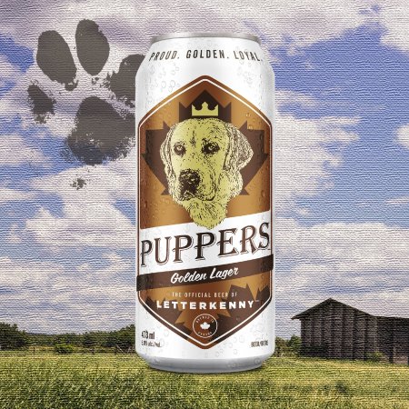 Labatt Breweries and Letterkenny Releasing Puppers Golden Lager