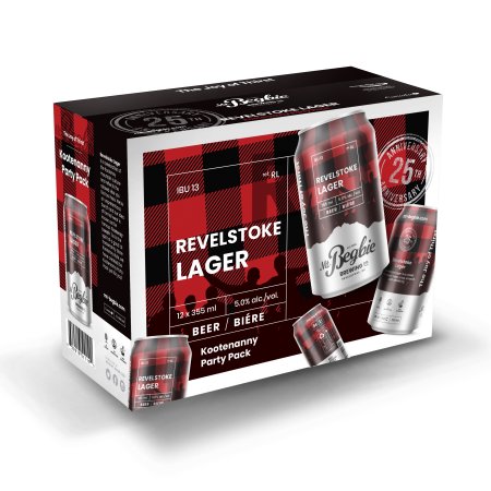 Mt. Begbie Brewing Releases Kootenanny Party Pack Edition of Revelstoke Lager