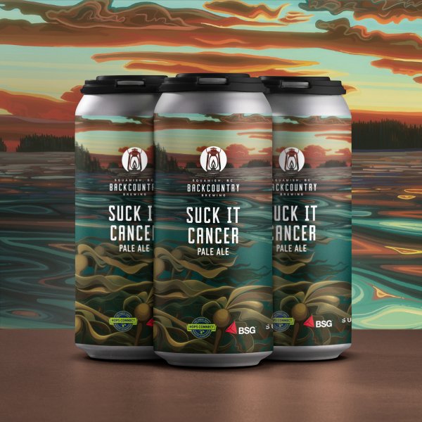 Backcountry Brewing Releases 2021 Edition of Suck It Cancer Pale Ale for BC Cancer Foundation