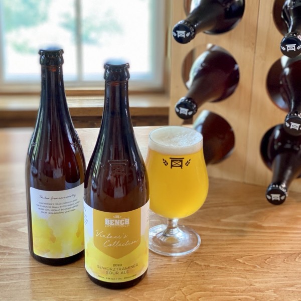 Bench Brewing Launches Vintner’s Collection with 2020 Gewürztraminer Sour Ale