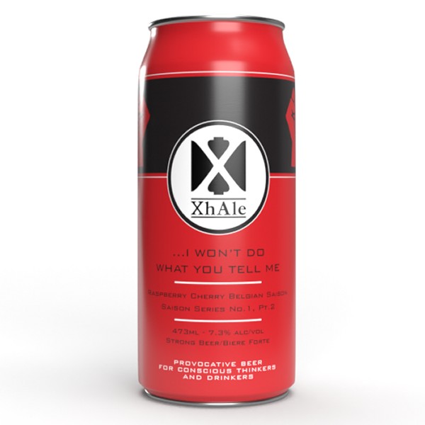 XhAle Brew Co. Releasing …I Won’t Do What You Tell Me Raspberry Cherry Saison