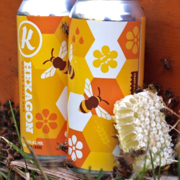 Kichesippi Beer Co. Releases Hexagon Honey Pale Ale