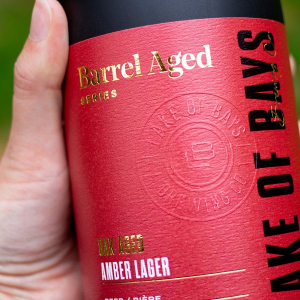 Lake of Bays Brewing Launches Barrel Aged Series with Oak Aged Amber Lager