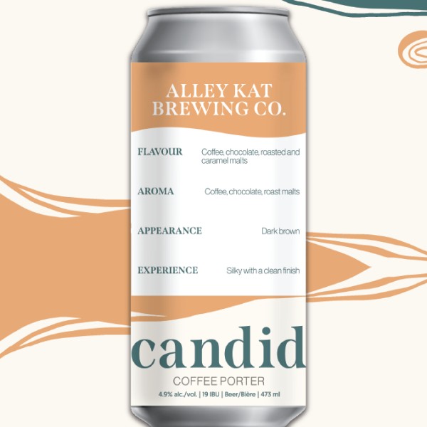 Alley Kat Brewing and Candid Coffee Roasters Releasing Candid Coffee Porter