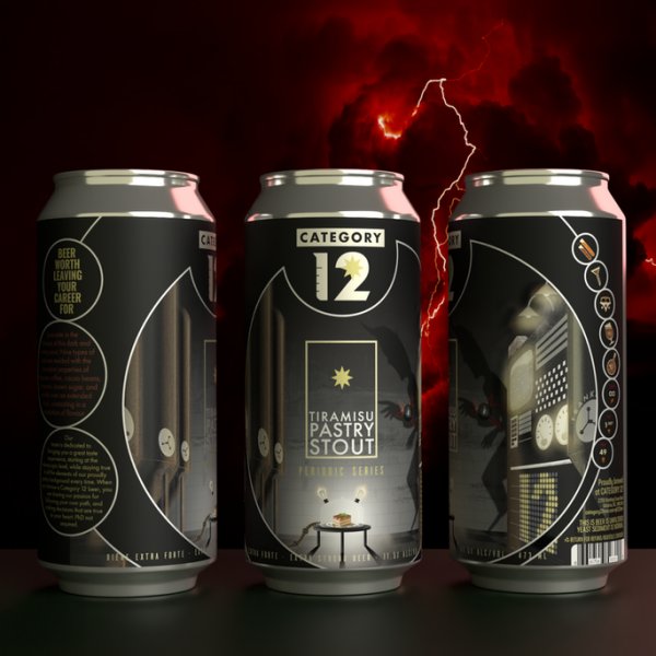 Category 12 Brewing Releases Tiramisu Pastry Stout
