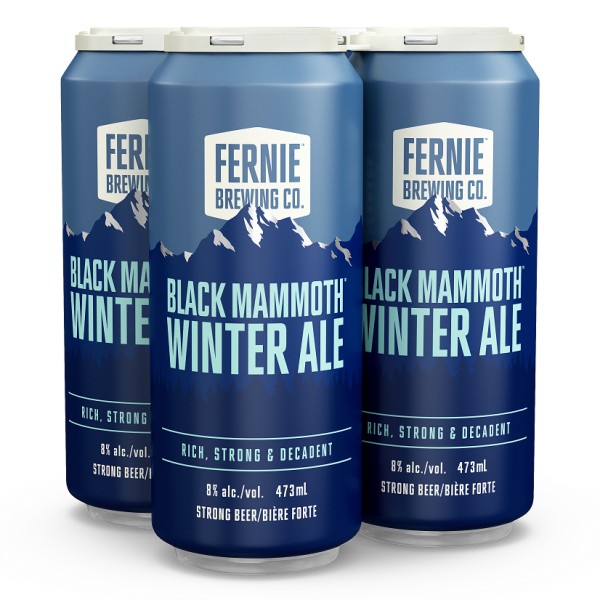 Fernie Brewing Black Mammoth Winter Ale Makes Annual Return