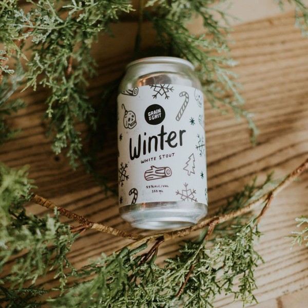 Grain & Grit Beer Co. Brings Back Winter White Stout