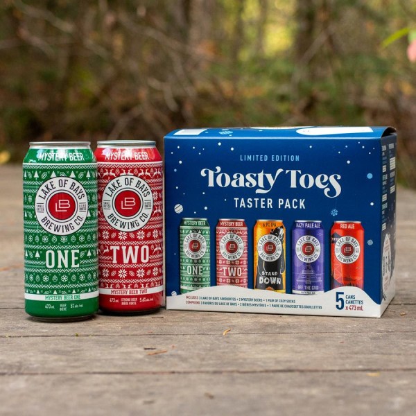 Lake of Bays Brewing Releases 2021 Edition of Toasty Toes Taster Pack