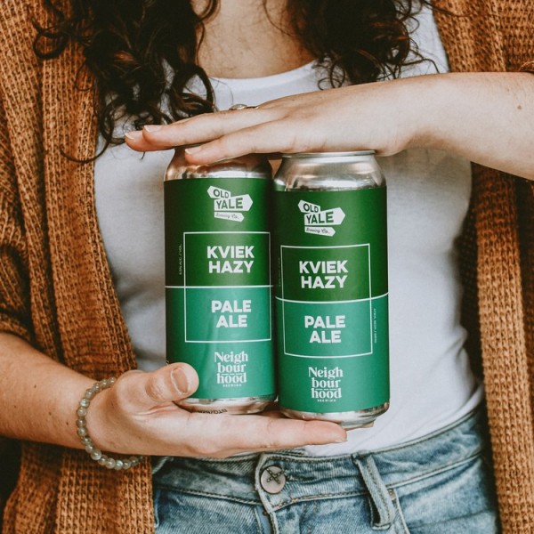 Old Yale Brewing and Neighbourhood Brewing Release Kviek Hazy Pale Ale