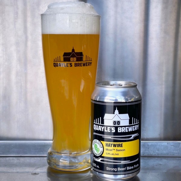 Quayle’s Brewery Releases Haywire Dry Hopped Saison