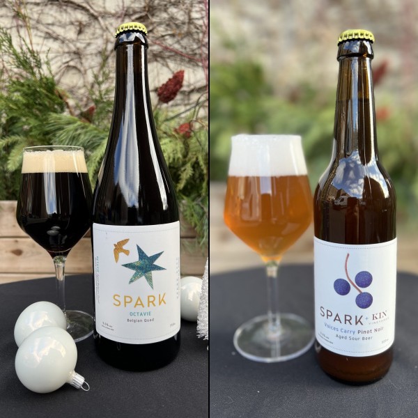 Spark Beer Releases Octavie Belgian Quad & Voices Carry Pinot Noir Sour