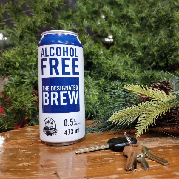 Les 3 Brasseurs/The 3 Brewers Releases The Designated Brew Alcohol Free Beer