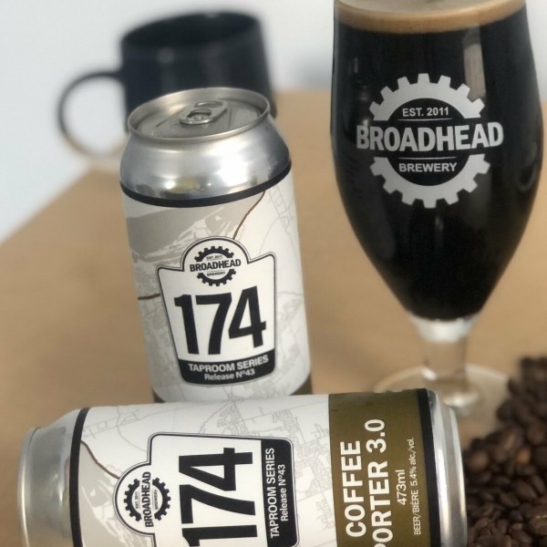 Broadhead Brewery 174 Taproom Series Continues with Coffee Porter 3.0
