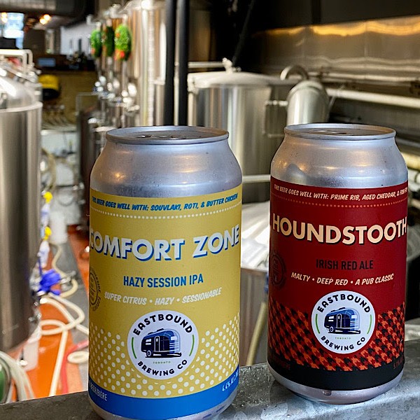 Eastbound Brewing Releases Comfort Zone Hazy Session IPA and Houndstooth Irish Red Ale