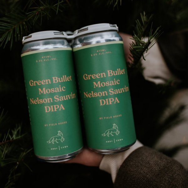Field House Brewing Releases Green Bullet Mosaic Nelson Sauvin DIPA