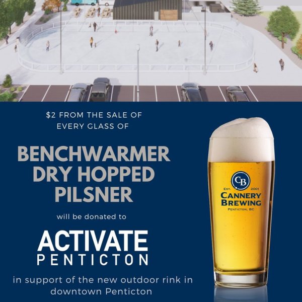 Cannery Brewing Releases Benchwarmer Pilsner for Activate Penticton
