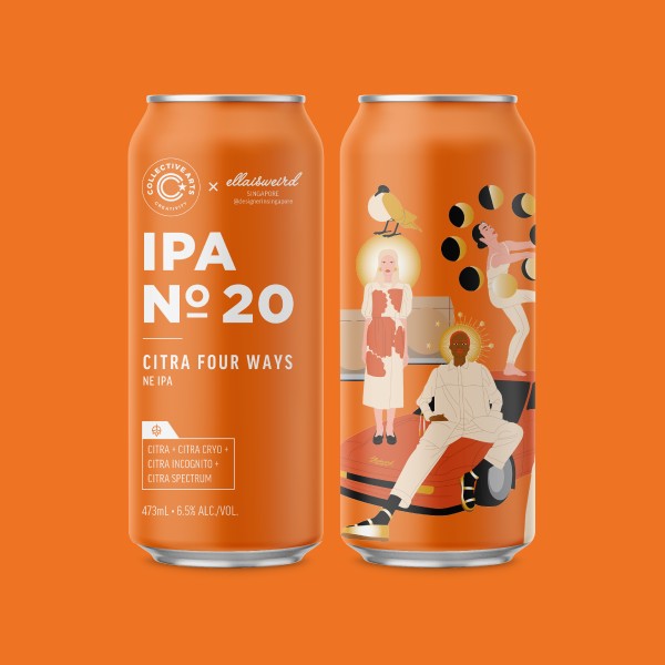 Collective Arts Brewing Releases IPA No. 20: Citra Four Ways NEIPA