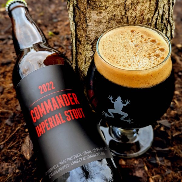 Dead Frog Brewery Releasing 2022 Vintage of Commander Imperial Stout