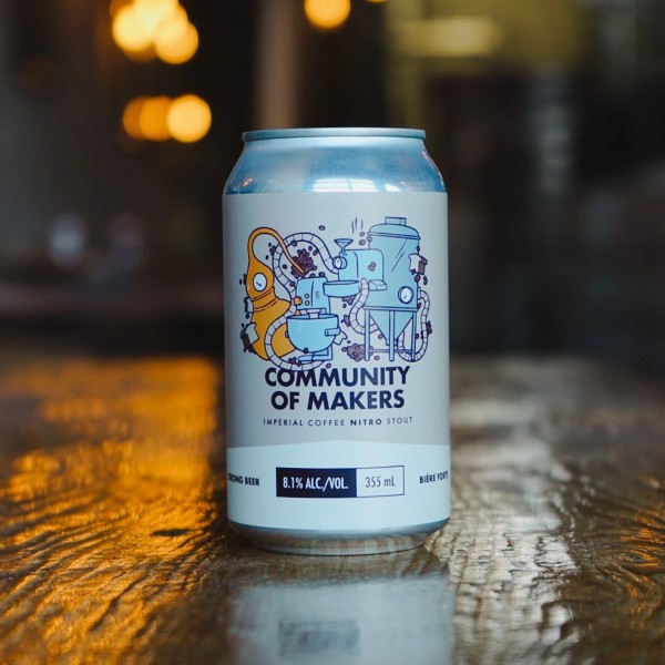 Elora Brewing Releases Community of Makers Imperial Coffee Nitro Stout