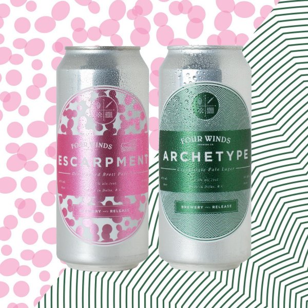 Four Winds Brewing Releases Escarpment Brett Pale Ale and Archetype Pale Lager