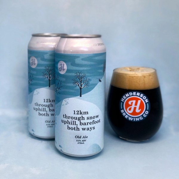 Henderson Brewing Releases 12 km Through Snow Uphill & Barefoot Both Ways Old Ale