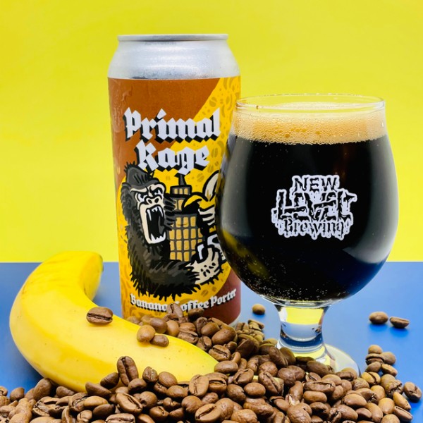 New Level Brewing Releases Primal Rage Coffee Banana Porter