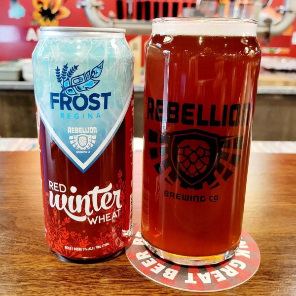 Rebellion Brewing Releases Red Winter Wheat for Frost Regina
