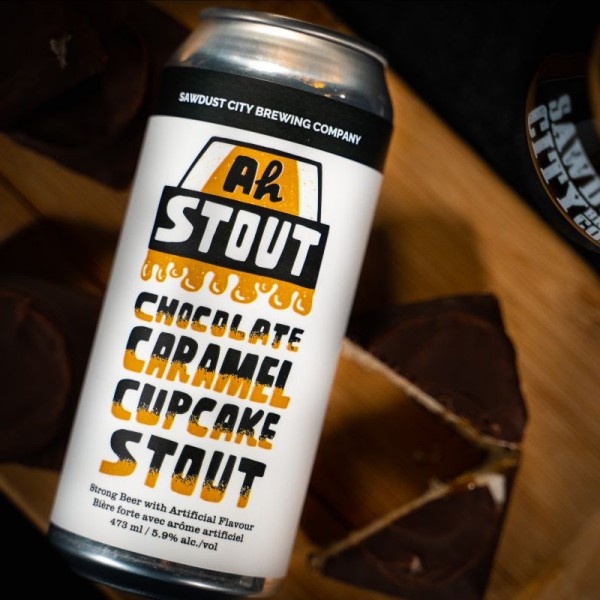 Sawdust City Brewing Releases Ah Stout Chocolate Caramel Cupcake Stout