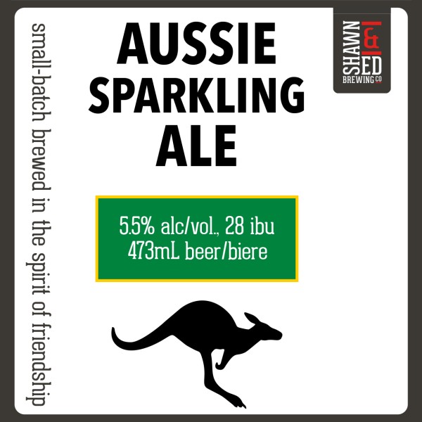 Shawn & Ed Brewing Small-Batch Series Continues with Aussie Sparkling Ale