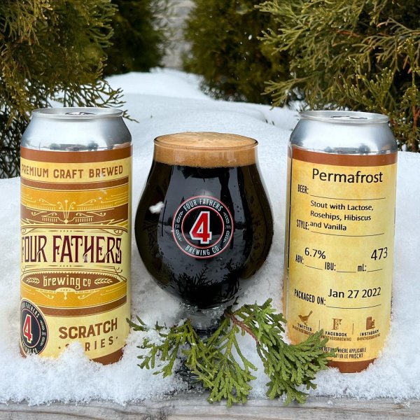 Four Fathers Brewing Releases Permafrost Stout and Brede Rivier Charity Beer