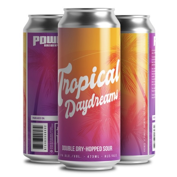 Powell Brewery Releases Tropical Daydreams Double Dry-Hopped Sour
