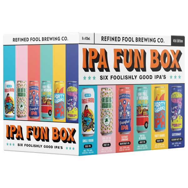 Refined Fool Brewing Releases 4th Edition of IPA Fun Box