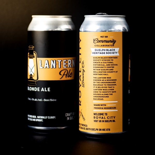Royal City Brewing Releases 2022 Edition of Lantern Ale for Guelph Black Heritage Society