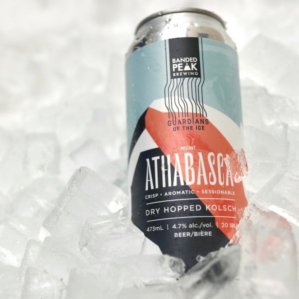Banded Peak Brewing Guardians of the Ice Series Continues with Mount Athabasca Dry Hopped Kolsch