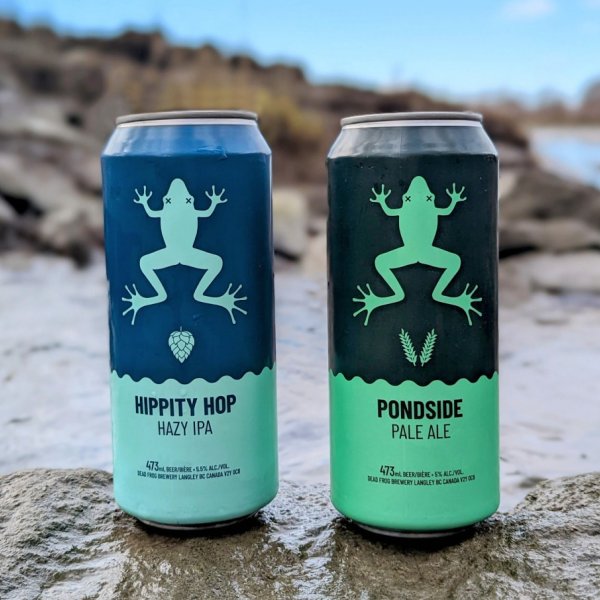 Dead Frog Brewing Releasing Hippity Hop Hazy IPA and Pondside Pale Ale