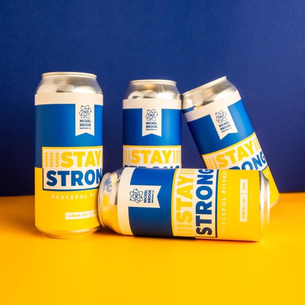 Nickel Brook Brewing Releases Stay Strong Peaceful Pilsner for Canada-Ukraine Foundation