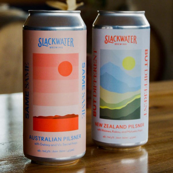 Slackwater Brewing Releases Pink Boots 2022 Mix Pack and Same Same But Different Series #2