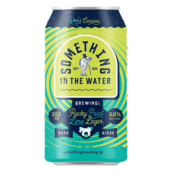 Something In The Water Brewing Rocky Point Lime Lager Now at LCBO