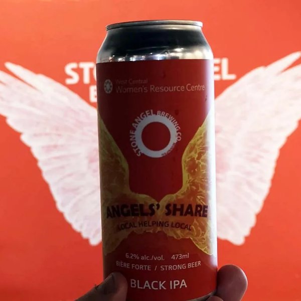 Stone Angel Brewing Releases Angels’ Share Black IPA for West Central Women’s Resource Centre