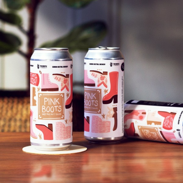 Tin Whistle Brewing Releasing Pink Boots Hazy Pale Ale