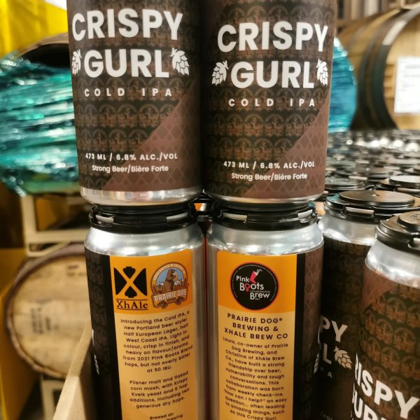 Prairie Dog Brewing and XhAle Brew Co. Release Crispy Gurl Cold IPA for International Women’s Day