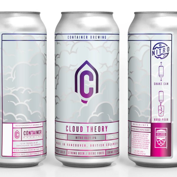 Container Brewing Releases Cloud Theory V5 Nitro Hazy IPA
